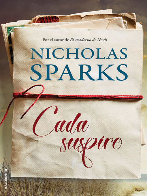 Title details for Cada suspiro by Nicholas Sparks - Available